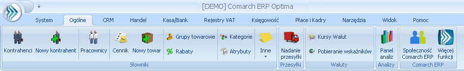 Rys. Okno podłączania bazy konfiguracyjnej Uwaga: Po zalogowaniu do programu zmiana bieżącej bazy konfiguracyjnej z przyczyn technicznych nie jest możliwa bez ponownego uruchomienia programu. 3.