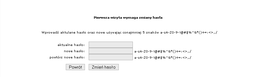 ) i wpisać w pasku adresu adres panelu Krok 2: Wpisujemy posiadane przez nas dane: login i hasło do panelu (lub adres skrzynki pocztowej w