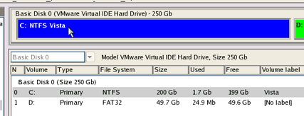 Ponieważ ta sytuacja jest bardzo podobna do opisywanej wcześniej przejdź do scenariusza Windows Vista + Windows XP.