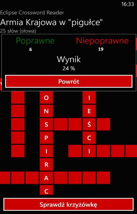 3. Krzyżówka na urządzenia mobilne z systemem operacyjnym ios 3 Wprowadzenie Aby rozwiązywać krzyżówki, należy pobrać udostępnioną za darmo aplikację Crosswords w App Store.