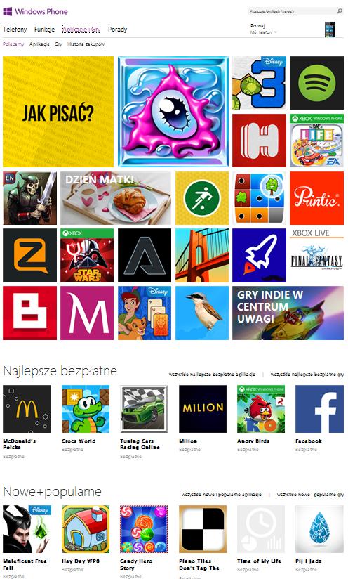 2. Krzyżówka na urządzenia mobilne z systemem operacyjnym Windows Phone 2 Aby rozwiązywać krzyżówki, należy najpierw pobrać aplikację Eclipse Crossword Reader z Windows Phone Store, a następnie ją