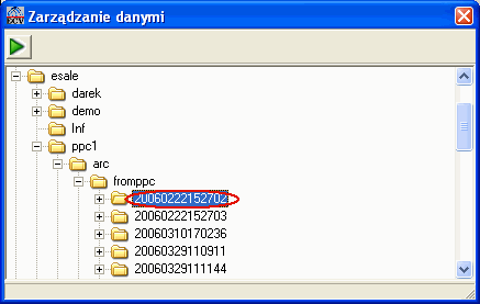 Zakładka "Format wymiany" Typ konwersji dostępne formaty wymiany-konwersji. plik DBase "DBF" lub tekstowy "TXT". Jeśli zostanie użyty "TXT" tekstowy, trzeba ustawić separator kolumn i wierszy.