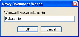 Po wybraniu poprawnej ścieżki powinna pojawić się aplikacja, której będą dotyczyć palmtopy, domyślnie "esale".