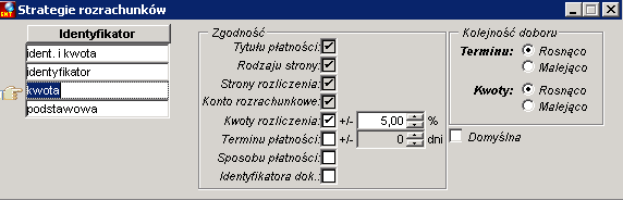 8.3. Strategie rozliczeń W systemach obsługujących wielu kontrahentów operacje rozliczeń są masowe i wykonywane wielokrotnie.