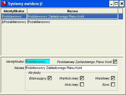 2.1. Systemy ewidencji System ewidencji jest miejscem gdzie przechowywane są obroty na kontach. Każdy system ewidencji można traktować jako osobną warstwę systemu kont.