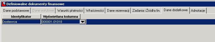 rozrachunku. Dla każdego tytułu jednoznacznie określony jest rodzaj strony rozrachunku.