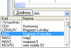 2.5. Zakładka: Kontakty zamieniona na: CRM Rysunek 6 Karta kontrahenta, zakładka: CRM. 2.5.1. Zmieniono nazwę zakładki: Kontakty na: CRM 2.5.2. Przeniesiono wszystkie słowniki, z grupy: CRM z zakładki: Inne, tj.