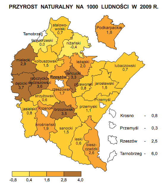 Studium Wykonalności: "Podkarpacki System Informacji Medycznej" Źródło: Główny Urząd Statystyczny W 2009 r. zanotowano ponad 22 tys. urodzeń żywych, o 5,2% mniej niż w roku 2000.