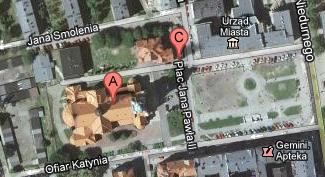 Internet dla Obyw@tela 60 plus na punkt na mapie oznaczający szykaną aptekę, ujawnia dodatkowe informacje, takie, jak nazwa, czy adres apteki. Ćwiczenie 3.2: Korzystając z serwisu maps.google.