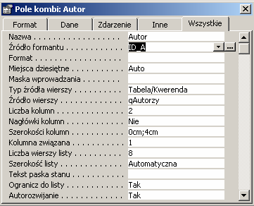 158 W zasadzie możemy już zacząć prace nad formularzem frmzakupy.