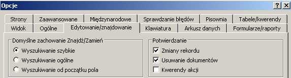 32 Po wyborze przycisku Tak system wyświetli kolejny komunikat informujący o liczbie rekordów, które zostaną zmodyfikowane i ponownie oczekujący na potwierdzenie ostatecznego wykonania aktualizacji.