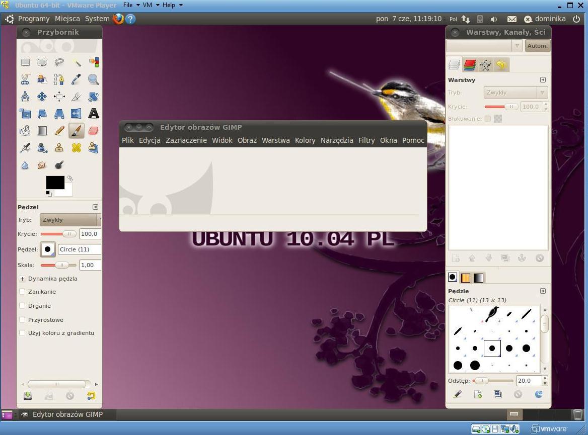 Edytor obrazów GIMP www.slow7.pl 40 GIMP jest narzędziem do przetwarzania grafiki cyfrowej.