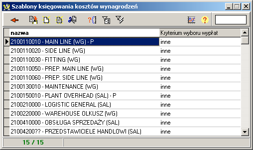 Koszty wynagrodzeń Tworzenie szablonu Program umoŝliwia księgowanie kosztów wynagrodzeń pozwalając na tworzenie szablonów automatyzujących i ułatwiających rozksięgowanie wynagrodzeń pracowniczych