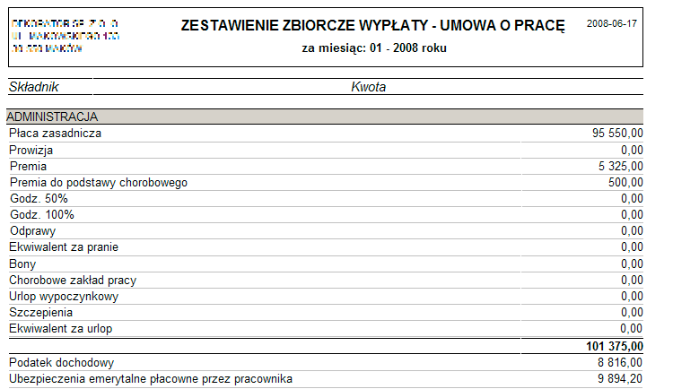 W otwartym okienku moŝemy dowiedzieć się jak wyglądała podstawa wypłacanego świadczenia ZUS.