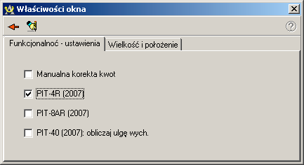 Modyfikacja elementu listy Wyjście Zamknięcie okna bez zapisania dokonanych zmian. Zapisz zmiany Zapisuje dotychczas wprowadzone zmiany i umoŝliwia kontynuowanie edycji danych.