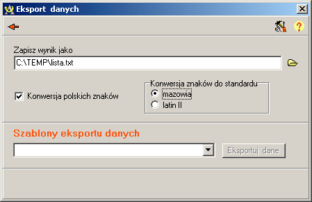 Uwaga: Przed uruchomieniem tej opcji naleŝy wykonać zapasową kopię danych. W przypadku pracy w sieci wszyscy pozostali uŝytkownicy powinni opuścić program.