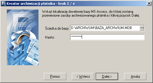 "\" (tyko w przypadku, gdy serwer został zainstalowany z nazwaną instancją).