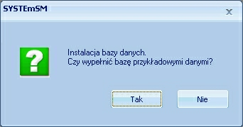 Instalacja automatyczna 11 Jeśli program poinformuje nas o tym, że nie może połączyć się z bazą danych, należy sprawdzić czy serwer został prawidłowo zainstalowany.