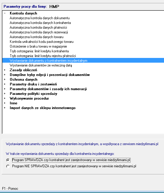 Symfonia Handel 3 / 14 Operacja Zmiana stawki VAT dla towarów Ustawienie zależności stawki VAT brutto i netto.