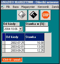 Producenci; umoŝliwia ona zdefiniowanie nazw kodowych producenta, które później przypiszemy do odpowiedniego towaru.