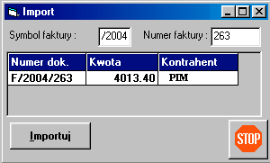 5.8 Korekta sprzedaŝy W programie mamy moŝliwość wystawienia korekty do faktury. Funkcja ta jest dostępna z poziomu kierownika.