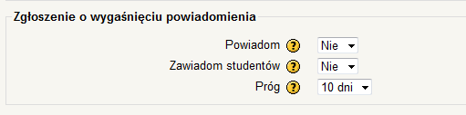 wnoszenie opłat i weryfikacja odbywały się automatycznie, to musimy ustalić z administratorem Moodle dostępność takiej metody zapisu (będzie wówczas widoczna na liście możliwych metod obok Internal