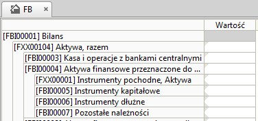 Rysunek 214. Etykiety piswe pól 5.1.13.2.2 Etykiety techniczne Wybranie Techniczne (zb. rysunek 215), pzwala na: identyfikację pszczególnych pól za pmcą etykiet zdefiniwanych przez NBP, Rysunek 215.