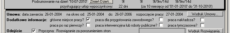 20 Kadry i Płace Z ekranem 'Pracownicy' związane są m.in.