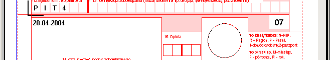 Kadry i Płace 29 Po zapisie można wygenerować i wydrukować polecenie przelewu/wpłaty gotówkowej (opcja menu 'Działania', 'Wydruk Polecenia Przelewu/Wpłaty Gotówkowej', lub 'Wydruk Polecenia