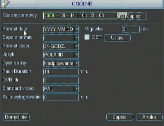 5.2 INFORMACJE (INFO) W tej zakładce jest do wyboru 5 opcji, które służą informacjami na temat pracy urządzenia i aktualnie połączonych użytkowników za pomocą sieci LAN (może być ich max 10).