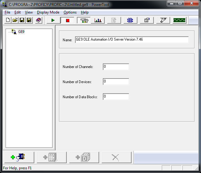 Rys. 5.3 Widok okna konfiguracji drajwera Power Tool 7. Pierwszym krokiem powinno być uruchomienie menu Options, następnie Setup, przejście do zakładki Default Path.