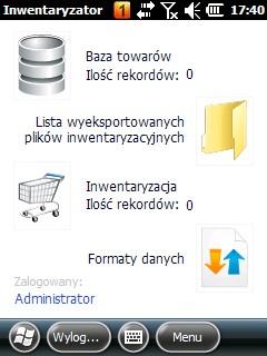 3.2 Logowanie do aplikacji Inwentaryzator i tryby pracy użytkowników. (tylko w trybie Administratora) 3.2.1 Logowanie Ustawienia Logowania zabezpieczają aplikację przed nieautoryzowanym wykorzystaniem, które może przyczynić się do utraty danych.