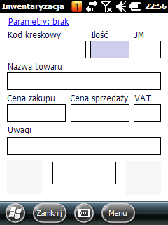 Parametry można wpisywać na stałe w listę rozwijaną poprzez naciśniecie przycisku (rys. 80). Rys. 80 Rys. 81 Po włączeniu którego ukazuje się okno dodające do listy nową lokalizację (rys. 83).