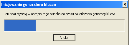 Aktywny klucz, którym można podpisywać dyspozycję, Nieaktywny klucz, który został wygenerowany ale wymaga aktywacji, Zablokowany klucz, który został na stałe zablokowany.