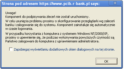 2.1.4 Google Chrome Po zalogowaniu w systemie R-Online Biznes może pojawić się okno z komunikatem: Wszystkie komunikaty akceptujemy Następnie u dołu strony pojawi się pasek z pobieraniem i pytaniem