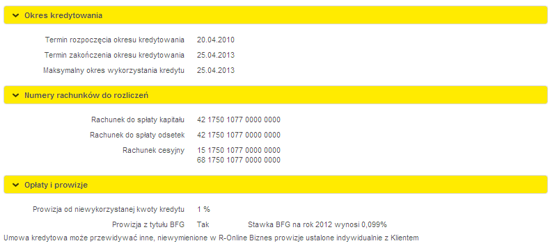 Lista może być prezentowana na więcej niż jednej stronie, na ekranie jest przycisk umożliwiający przejście na kolejny ekran.