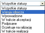 Znacznik (check-box) to element formularza dający możliwość wyboru kilku opcji jednocześnie: Pole wyboru (radio button) - to element formularza umożliwiający zaznaczenie tylko jednej opcji: Pole