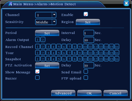 W skonfigurować sieć przejdź do opcji Main Menu>System>Network IP address (adres IP) Wprowadź adres IP. Wartość standardowa: 192.168.1.10. Subnet Mask (Maska Podsieci) Skonfiguruj kod maski podsieci.