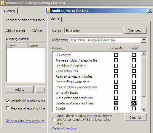 Konsola Group Policy Management / Operacja na polisie Edit i Event Viewer Lokalizacja: Computer Configuration \ (Policies w 2008 Server) \ Windows Settings \ Security Settings \ Audit Policies polisa