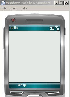 Voila! Pierwsza aplikacja gotowa. Możemy ją skompilowad i uruchomid na naszym urządzeniu. Do celów tego artykułu testy przeprowadzałem na emulatorze.