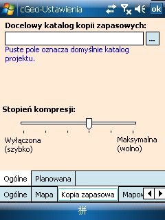 Zalecenia Wykonywać kopie bezpieczeństwa gospodarstw (Ustawienia > Kopia zapasowa) i regularnie przenosić pliki kopii z karty pamięci na komputer stacjonarny.