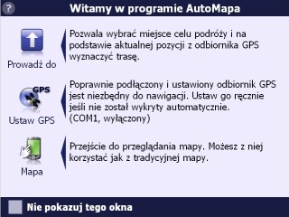 Konfiguracja AutoMapa Traffic System AutoMapa Traffic ułatwia unikanie korków dzięki wykorzystaniu prawdziwych danych o spodziewanych prędkościach na drogach.