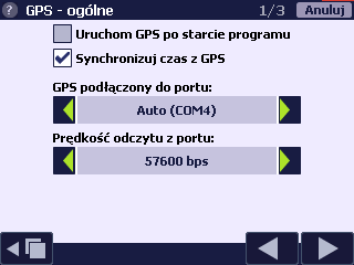 Inne Usuń trasę po osiągnięciu celu kasuje trasę po osiągnięciu punktu KONIEC.