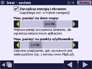 3.3.6 Ustawienia: inne Opcje Język interfejsu umożliwia zmianę wybranego przy pierwszym starcie programu języka interfejsu.