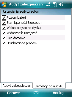 program ESET Mobile Security będzie podejmował próby automatycznego rozwiązywania konkretnych problemów z bezpieczeństwem (np.