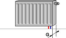 3 Zakładki Głębokość grzejnika Qrz Rzeczywista moc dobranego grzejnika, [W]. Pole tylko do odczytu. Błędy Informacja czy grzejnik spełnia wymagania pomieszczenia.