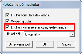 mentu sprzedażowy/zakupowy, numer kontrahenta. Dodawane dokumenty należy zaznaczyć w pierwszej kolumnie i kliknąć przycisk Użyj.