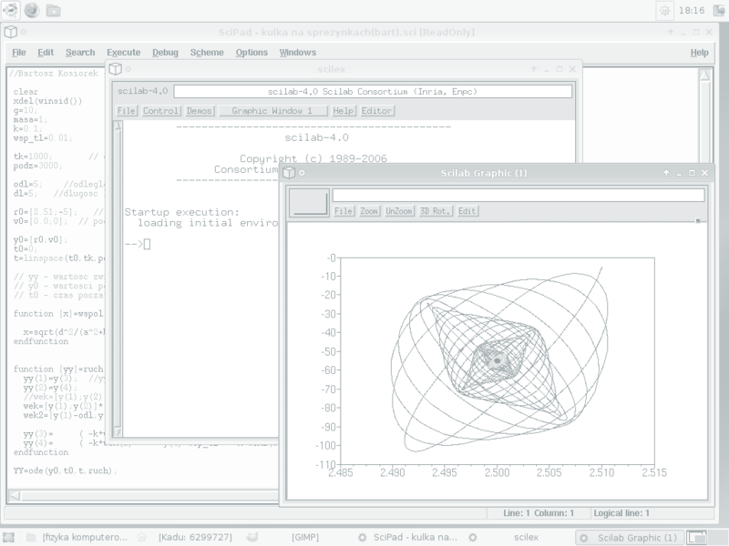 Obliczenie numeryczne - Scilab SCILAB