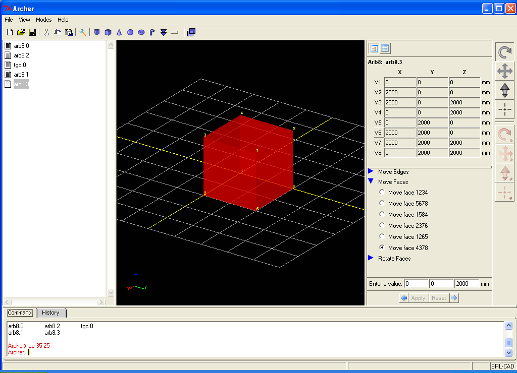 BRL-CAD alternatywne GUI