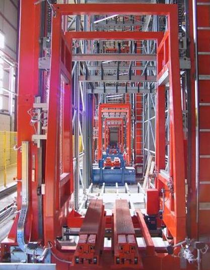 System magazynowania palet